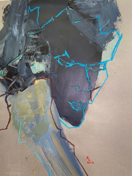 FEMME ETE 2023 7 绘画, 25.6x19.7 in