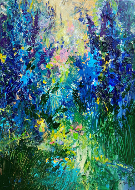 Summer garden IV 绘画, 27.6x19.7 in