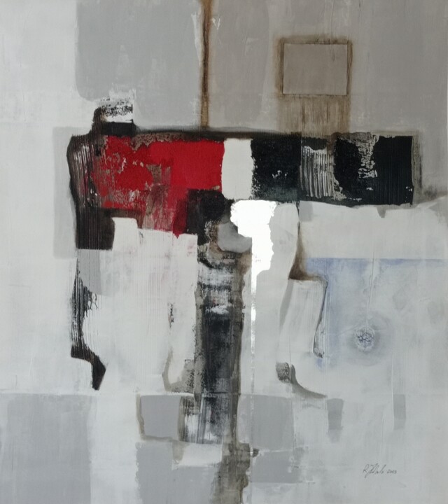 Peinture intitulée "Enigma" par Roberto Fradale, Œuvre d'art originale, Acrylique