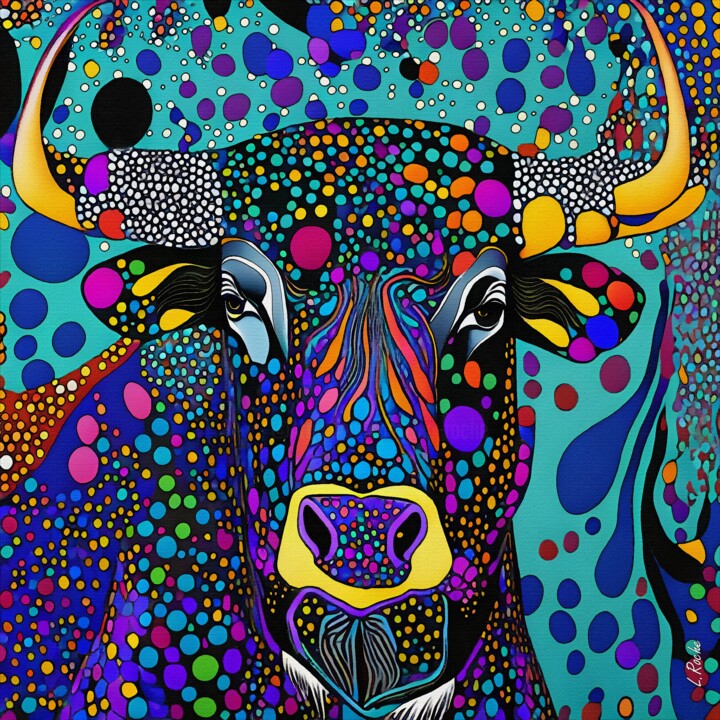 绘画,  27.6x27.6 in 