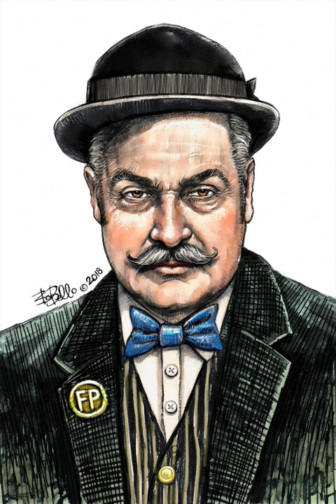French Inspector Perot 数字艺术
