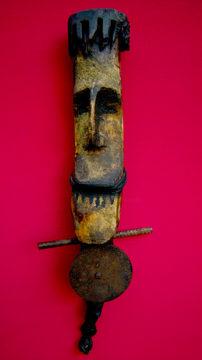 voodoo # 20 雕塑, 18.5x2.8 in
