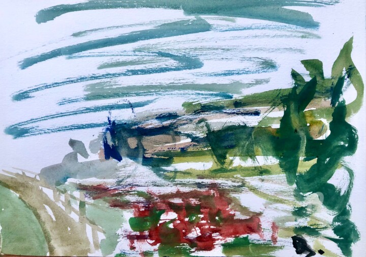 Campagne aquarelle