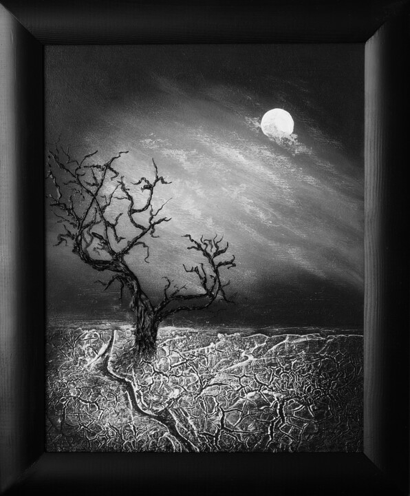 Loneliness. Original art for sale. 绘画, 14.6x11.4 in