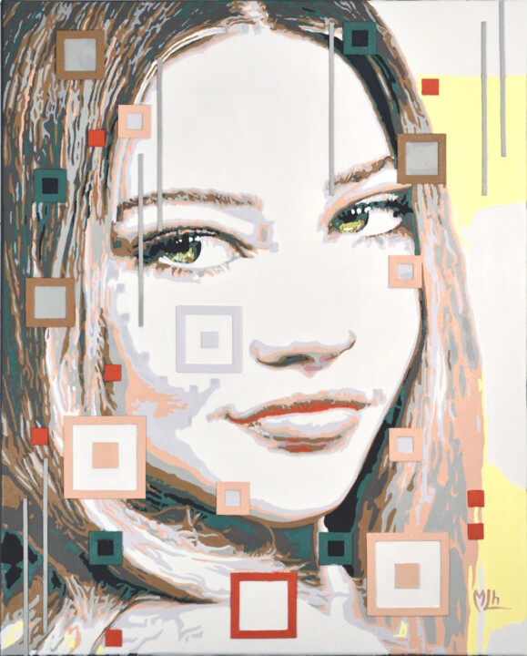 绘画,  31.9x25.6 in 