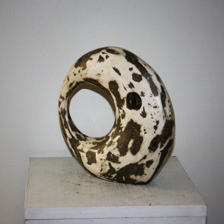 雕塑,  8.3x9.1 in 
