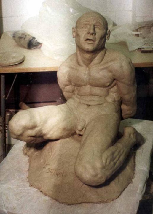 Sculpture titled "Untitled" by Jason Stillman, Original Artwork, Ceramics