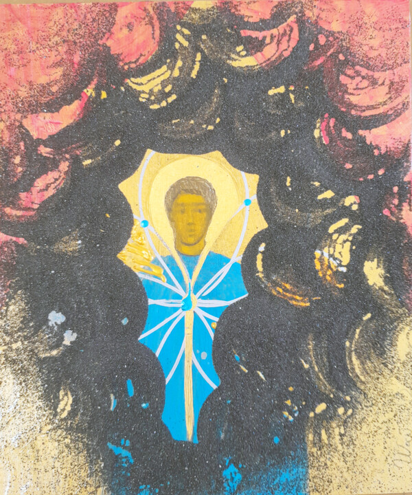 "Holy artist 13" başlıklı Resim Wanja tarafından, Orijinal sanat, Akrilik