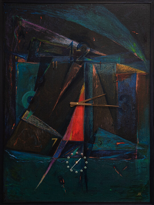 SCARLET SAILS Картина, 48x36 in