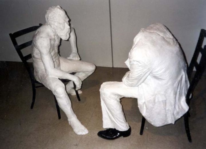 Sculpture titled "Untitled" by Jason Stillman, Original Artwork, Mixed Media