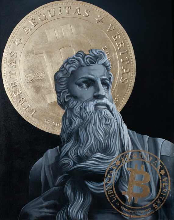 Moses Картина, 39,4x31,5 in