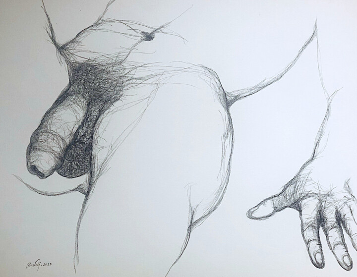 Asleep 图画, 15.8x19.7 in