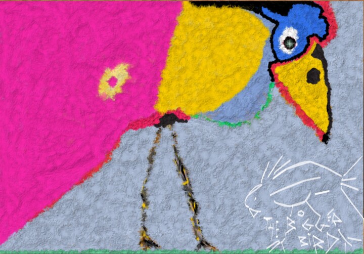 'The Bigger Bird' 数字艺术