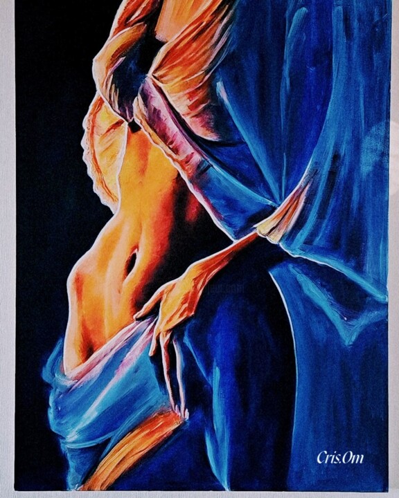 Lady 绘画, 31.5x23.6 in