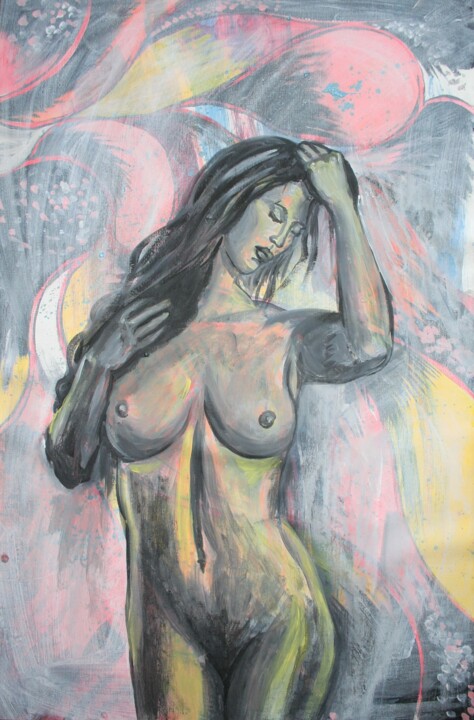 绘画,  35.4x23.6 in 