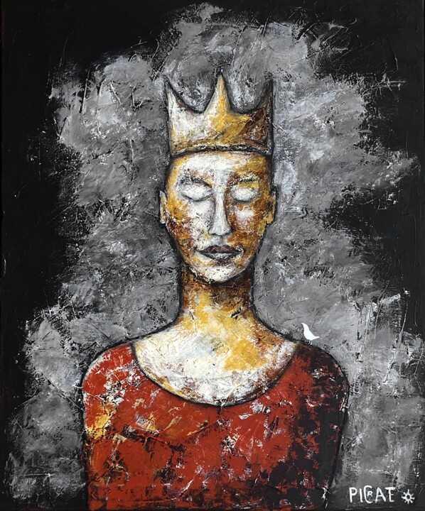 Reine Sereine 绘画, 26x21.7 in