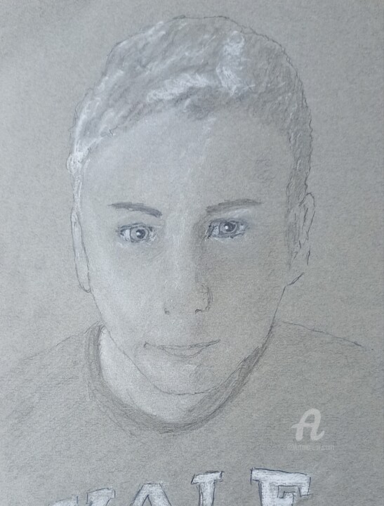 Visage 图画, 12.6x9.5 in