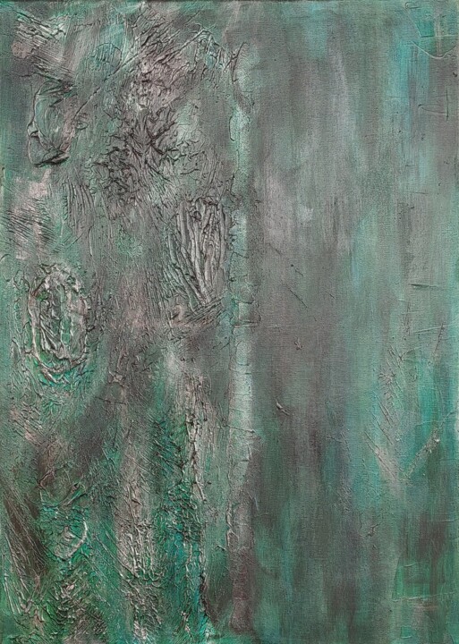 Amazonia Painting, 27.6x19.7 in