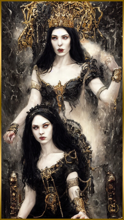 HEL MORT's Vampire Kiss® ⅤⅠ 数字艺术