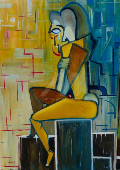绘画,  36.2x25.6 in 