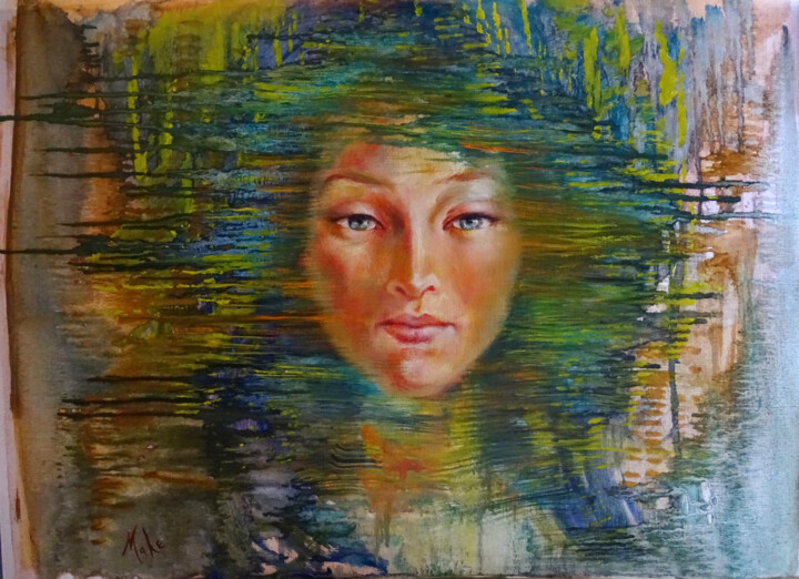 绘画,  19.7x27.6 in 