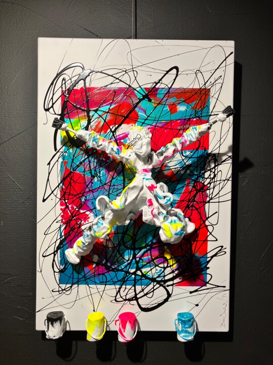 Fluo alu 绘画, 24x16.1 in