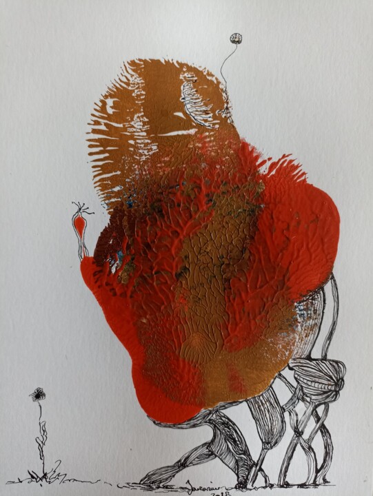 Drawing,  8.3x5.8 in 