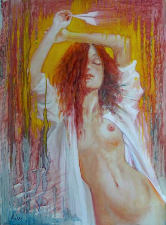 绘画,  29.9x22.1 in 