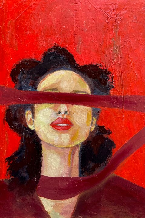 Libertarias 绘画, 29.5x19.7 in