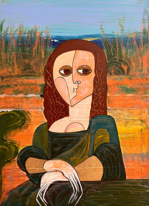 绘画,  43.3x31.5 in 