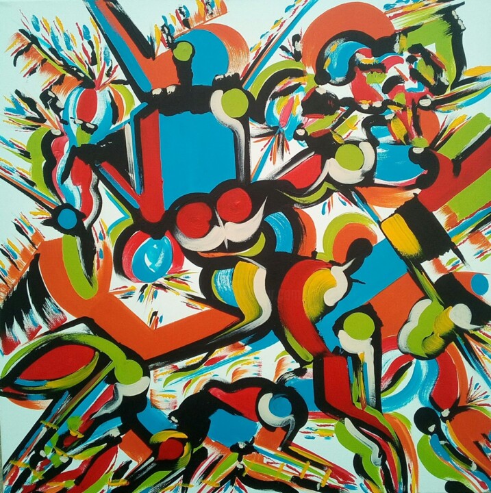 绘画,  31.5x31.5 in 