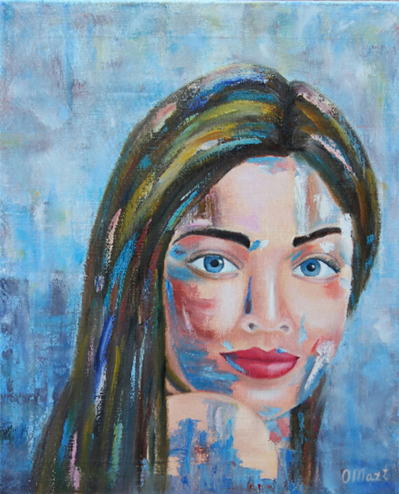 绘画,  21.7x17.7 in 