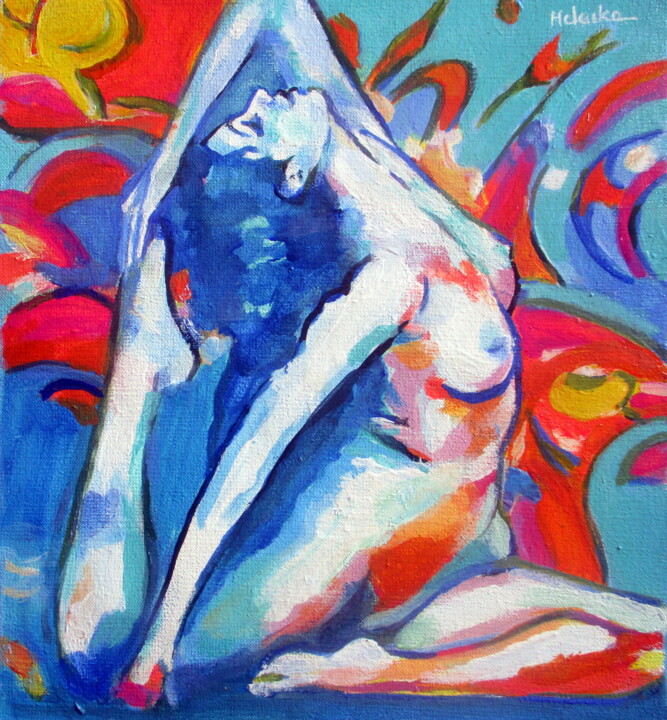 绘画,  18.5x16.9 in 