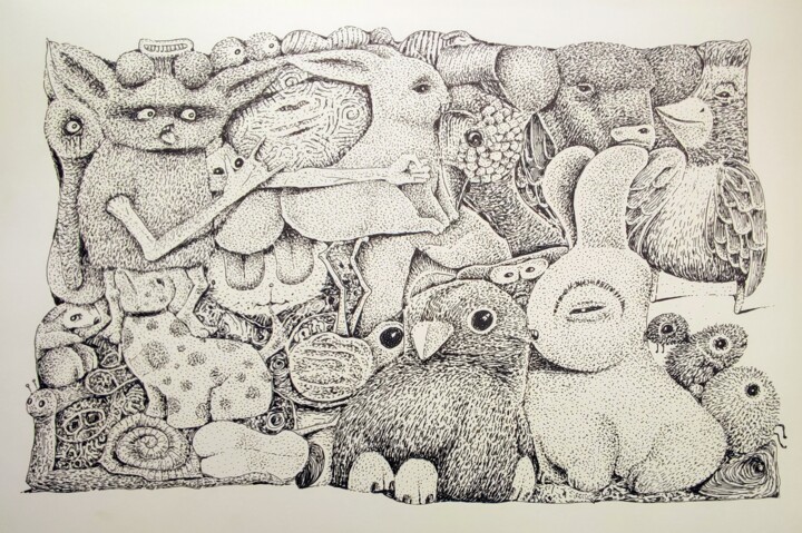 图画,  11.8x15.8 in 