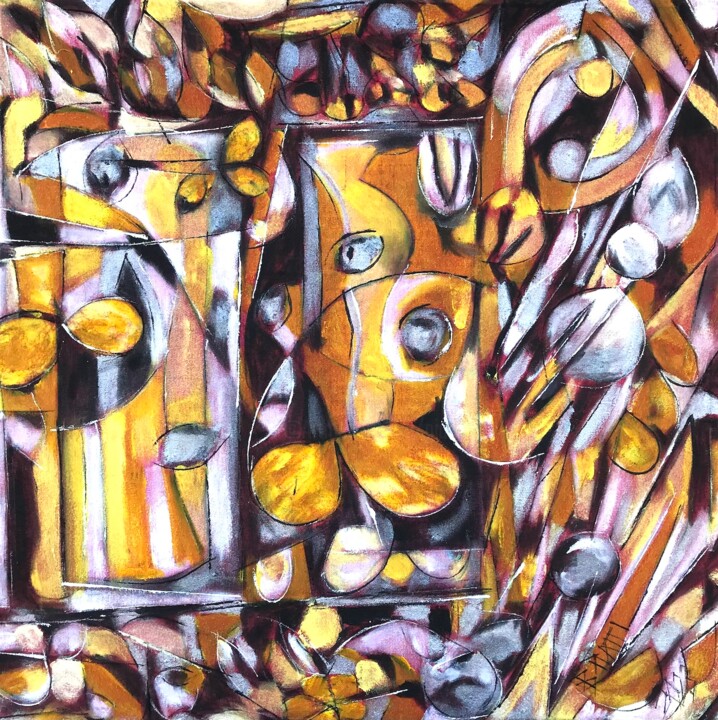 绘画,  19.7x19.7 in 