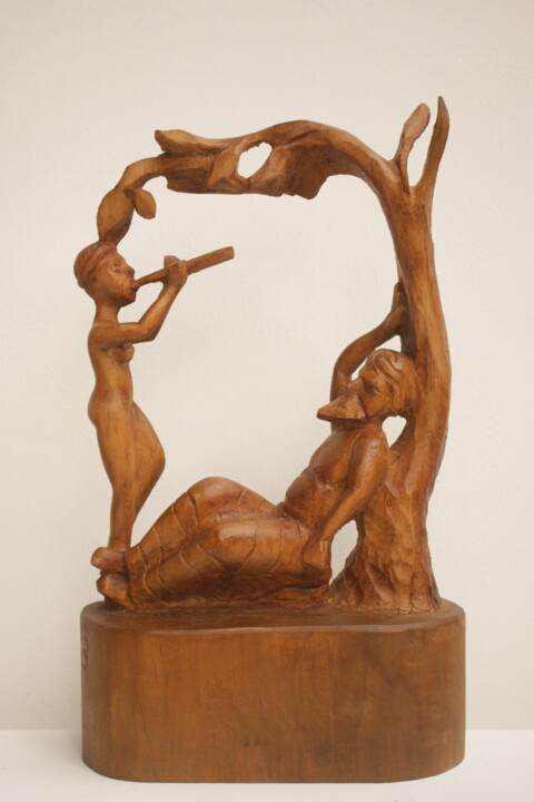 Calypso la Merveilleuse 雕塑, 15.8x11.6 in