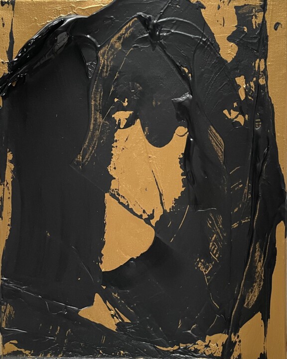 Elegy III 绘画, 16.1x13 in