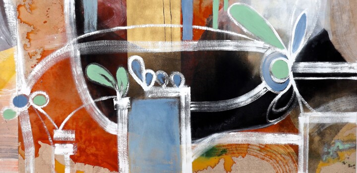 Peinture intitulée "A Choice" par Poonam Choudhary, Œuvre d'art originale, Acrylique