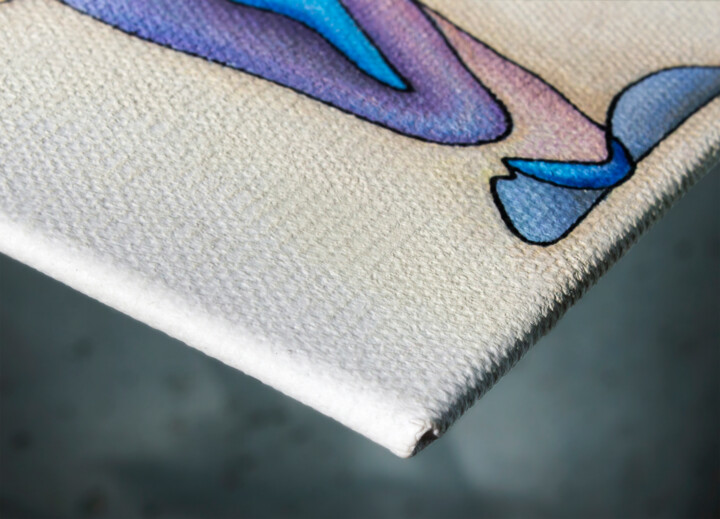 Artwork's surface or texture