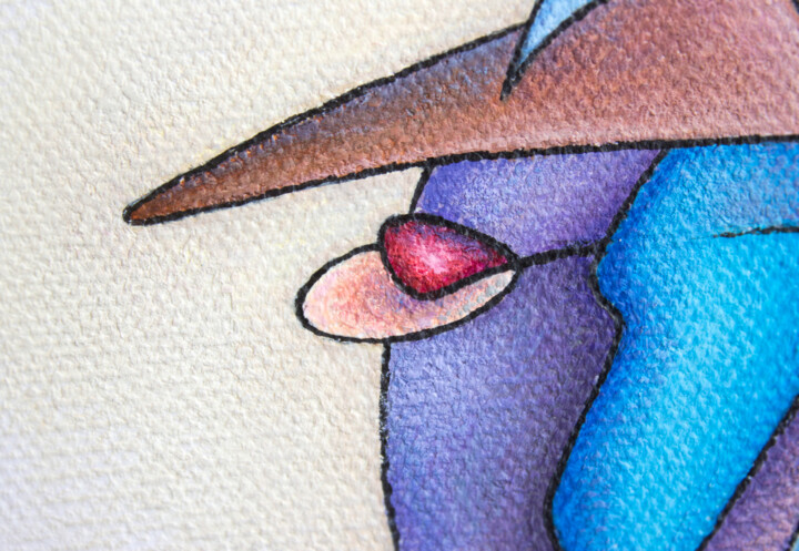 Artwork's surface or texture