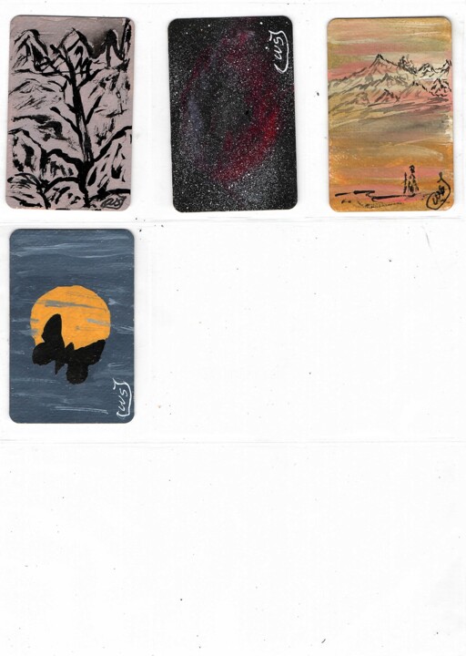 geulim Kadeu planche 04 绘画, 3.4x2.2 in