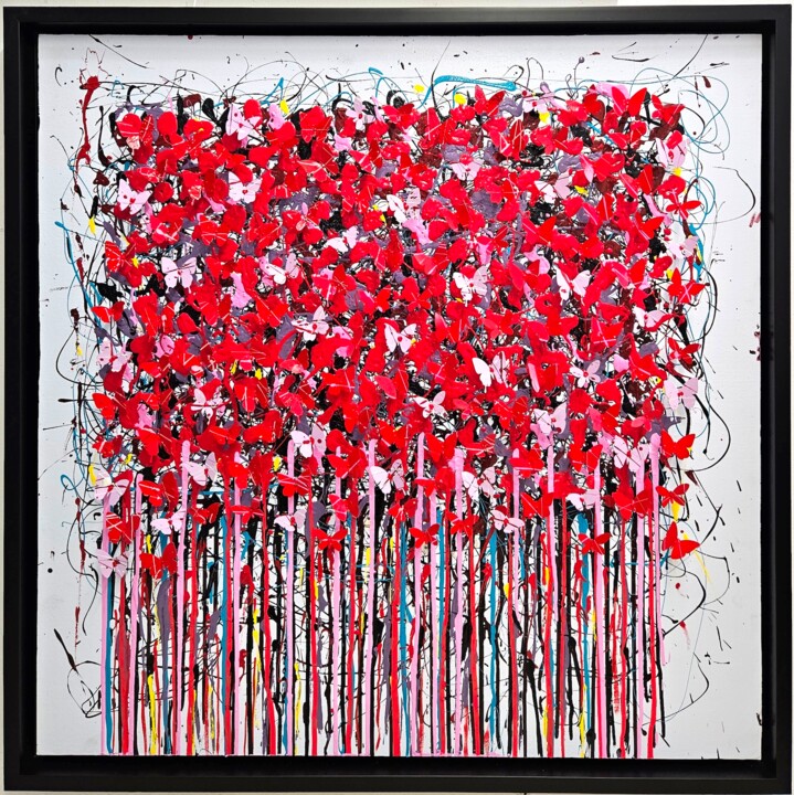 Balade rouge 조형물, 39.4x39.4 in