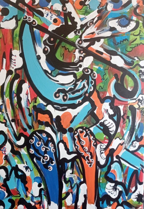 绘画,  39.4x28.7 in 