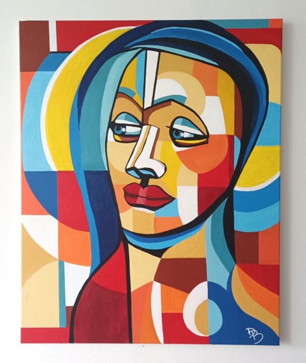Un regard 绘画, 31.9x25.6 in