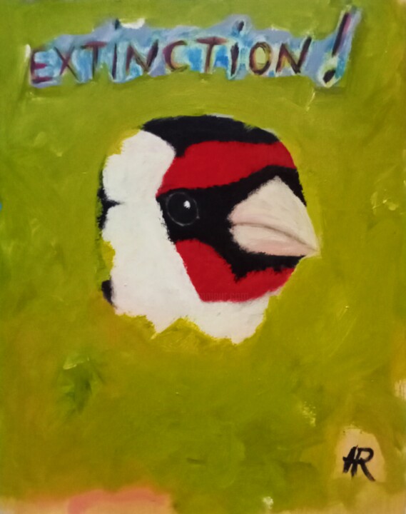 Painting,  17.3x13.8 in 