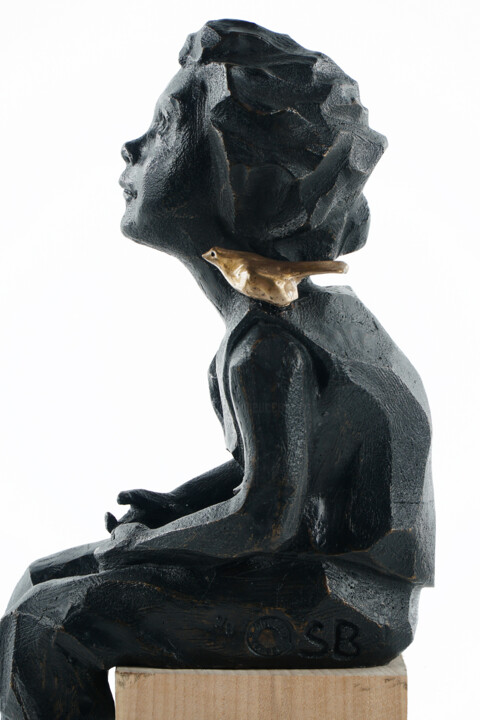 Grande Confiance 雕塑, 12.6x4.3 in