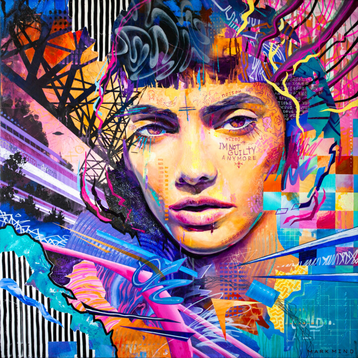 绘画,  39.4x39.4 in 