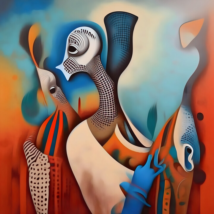 Euphoria ONE 미술작품, 40x40 in