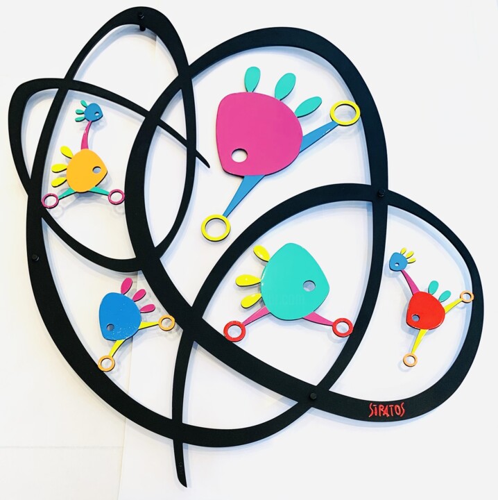 Les Ellipses Sculpture, 39.4x27.6 in