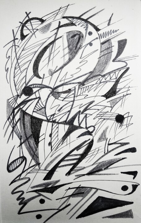 绘画,  9.8x5.9 in 